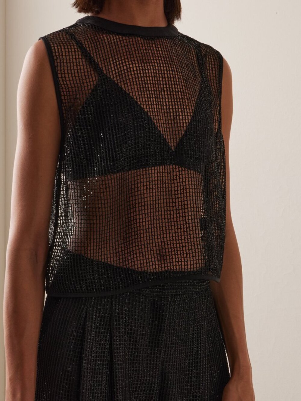 TWP | NWOT | Sequined Silk Tank, Size: M - Picture 3 of 12